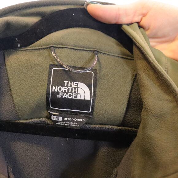 The North Face Apex Softshell Jacket Green Men’s Size L - Picture 3 of 3
